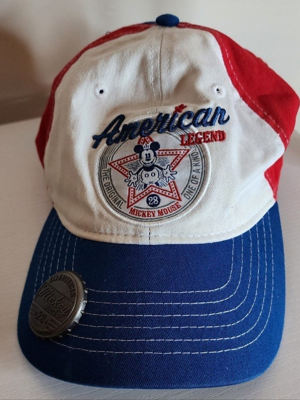 American Legend Mickey Mouse Authentic Disney Parks Ball Cap Walt Disney World